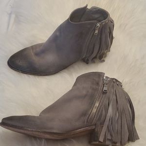 Kenneth Cole Black Label Grey Booties Size 41